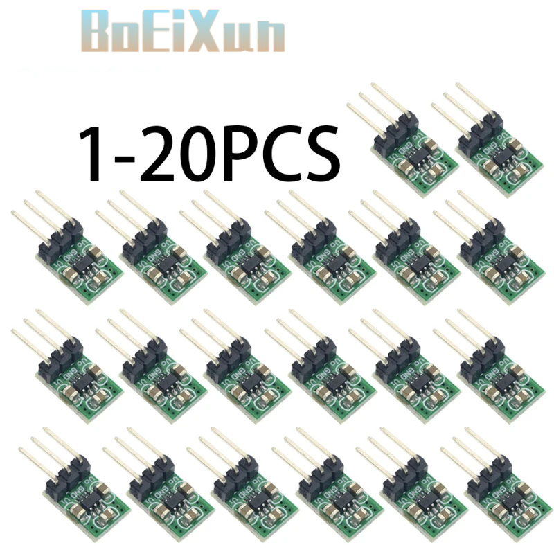 Esp32 Step Down Buck - DC-DC降圧・昇圧コンバーターモジュール。1.8V～5Vを3.3Vに変換し、ESP32、STM32、BLEセンサー用の安定化された昇圧・降圧電圧レギュレーターとして使用可能。