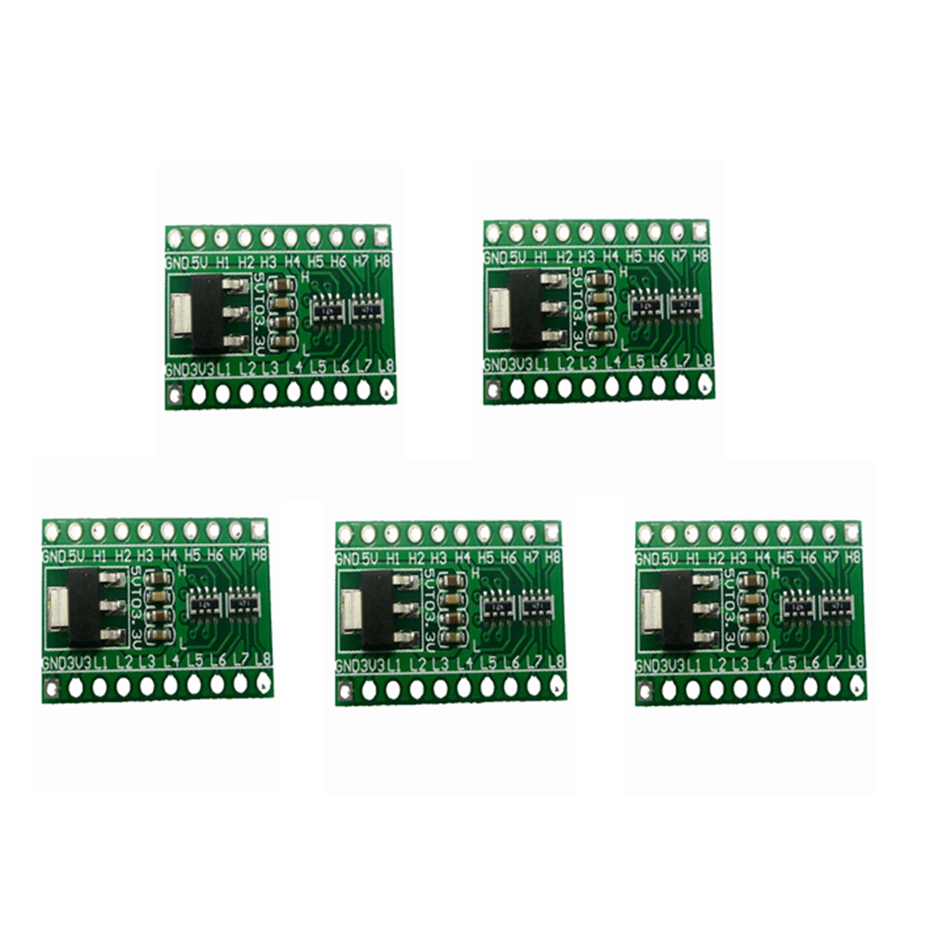 Ams1117 Module - 5個入り 8チャンネル IIC/I2C ロジックレベル変換器 双方向モジュール DC-DC