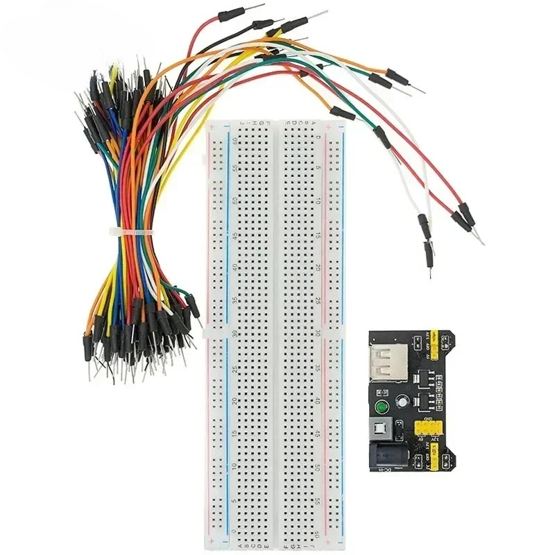 Jumper Wire Kit - プレミアムブレッドボードジャンパーワイヤーコンボスターターキット – Arduino用ブレッドボードDIY学習および開発プロジェクトキット