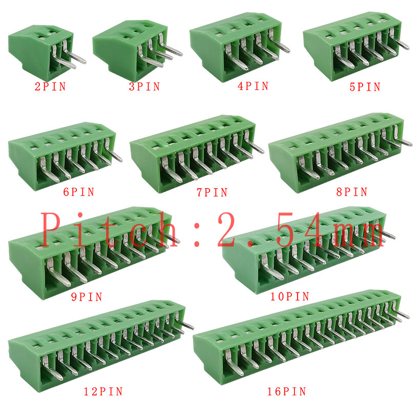 Screw Terminal Block - 2.54 ミリメートル/0.1 