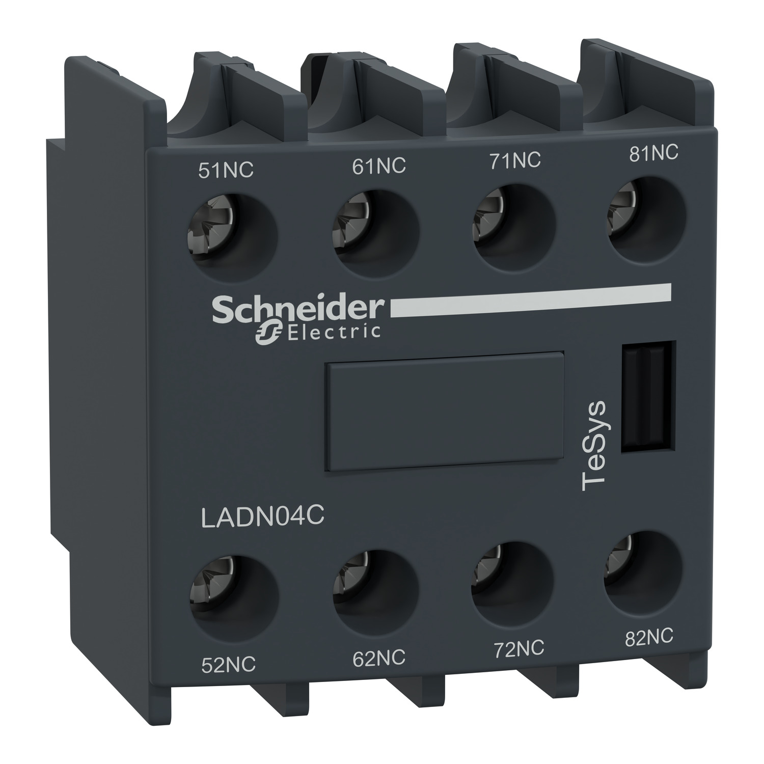 Screw Terminal Block - LADN04C LADN04 補助接点ブロック、4NC、前面取り付け、ネジクランプ端子