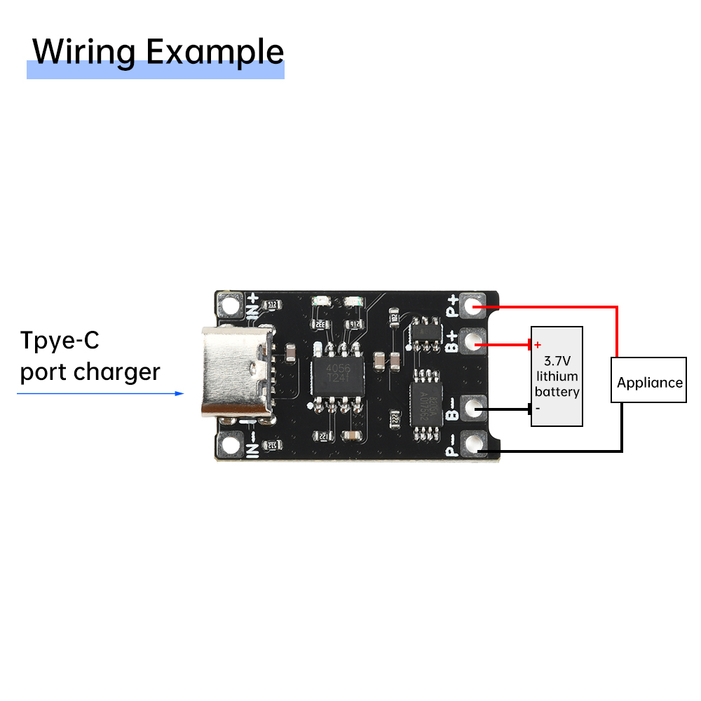 5個入り タイプC DC 4-8V TP4056 リチウムイ - Tp4056 Module のレビューと価格