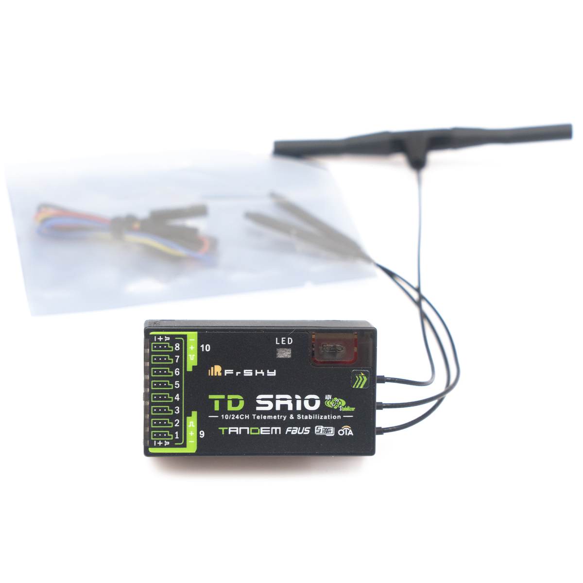 FrSky TD SR10 デュアルバンド受信機：2.4GH - Antenna 2.4Ghz のレビューと価格