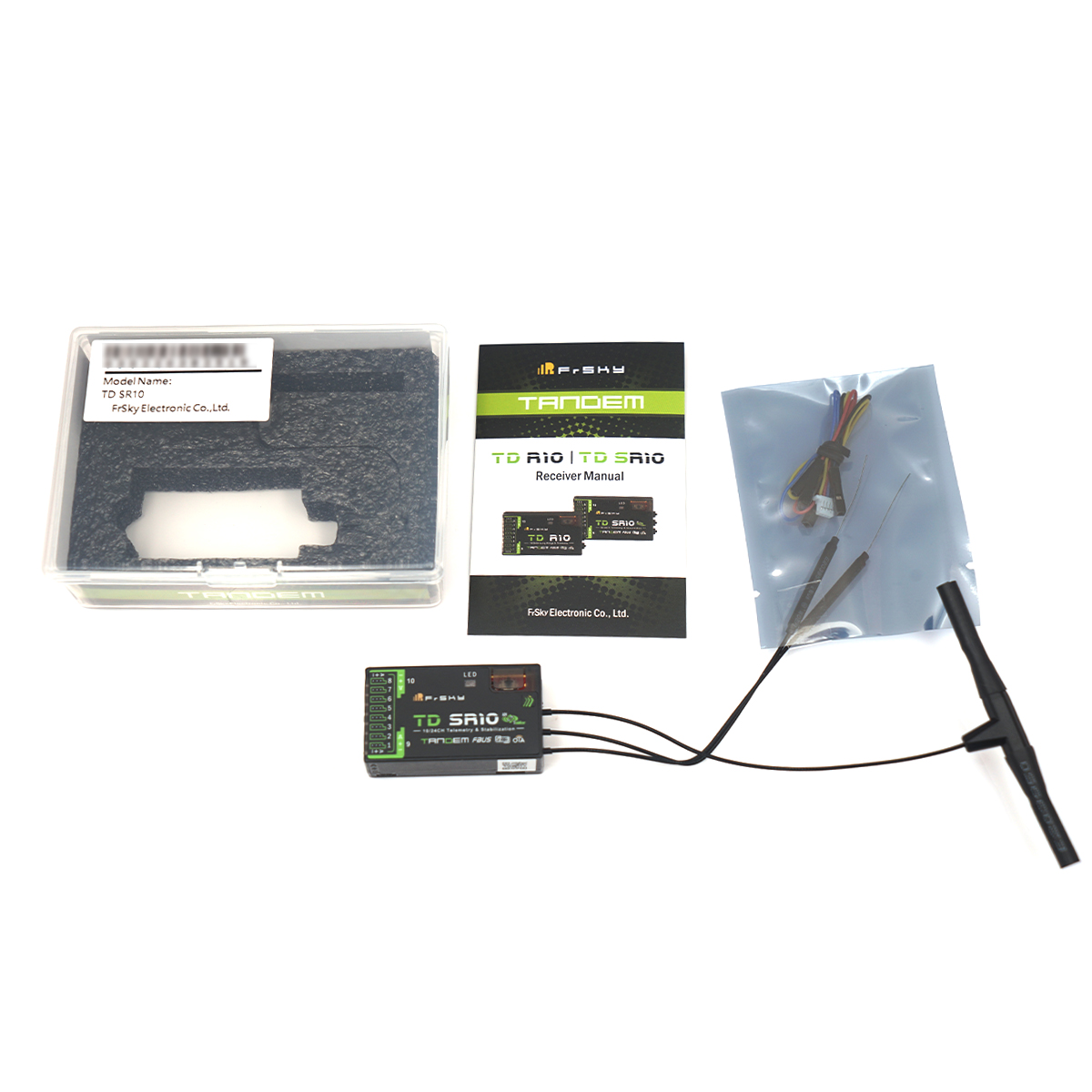 FrSky TD SR10 デュアルバンド受信機：2.4GH - Antenna 2.4Ghz のレビューと価格