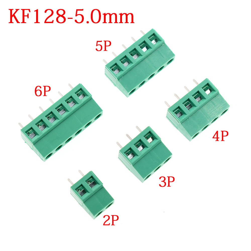 10/50 個 KF128-5.0mm KF128 5.0  - Screw Terminal Block のレビューと価格