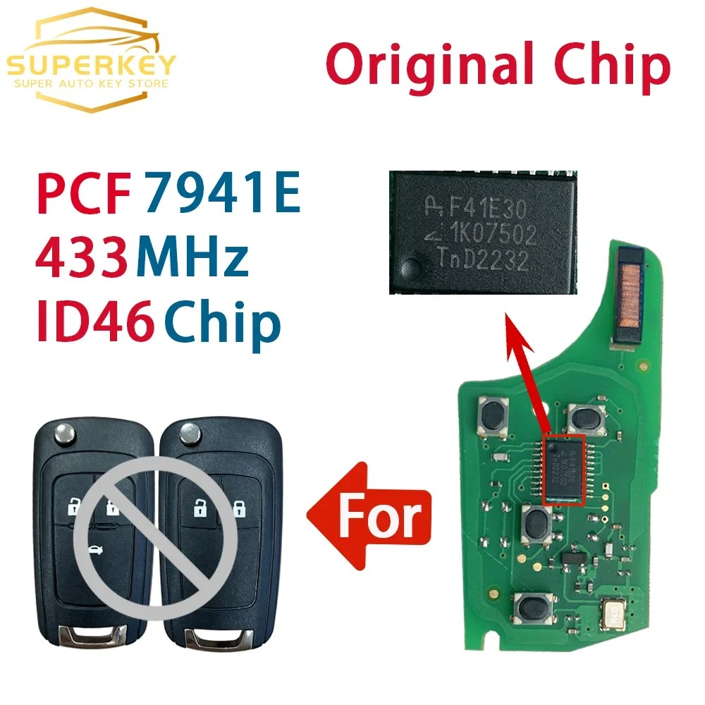 SUPERKEY PCF7941E 433MHz 車用キーカ - Proto Board のレビューと価格