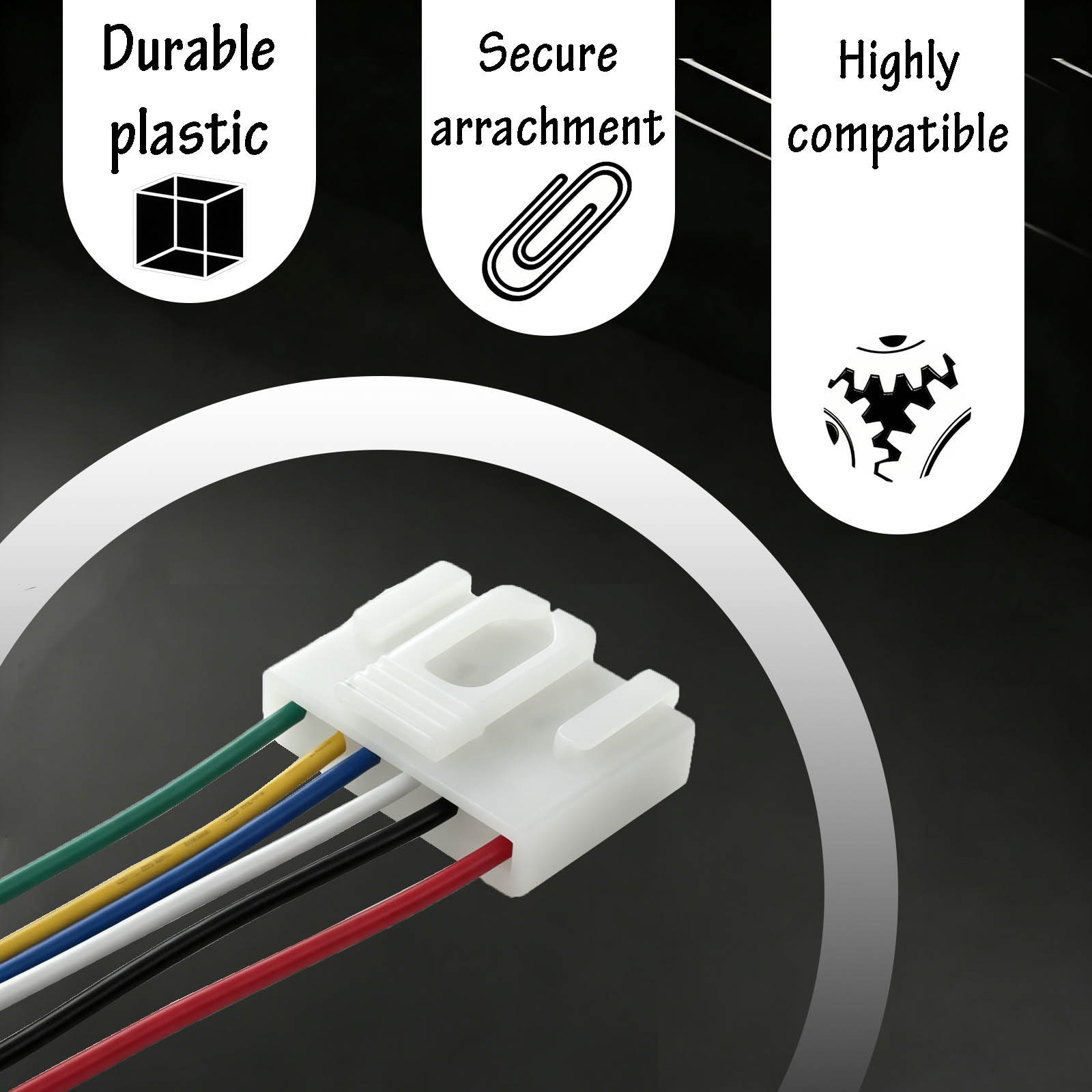 6ピンリアテールライトランプコネクタープラグ配線 プジョーボ - Jumper Wire Kit のレビューと価格