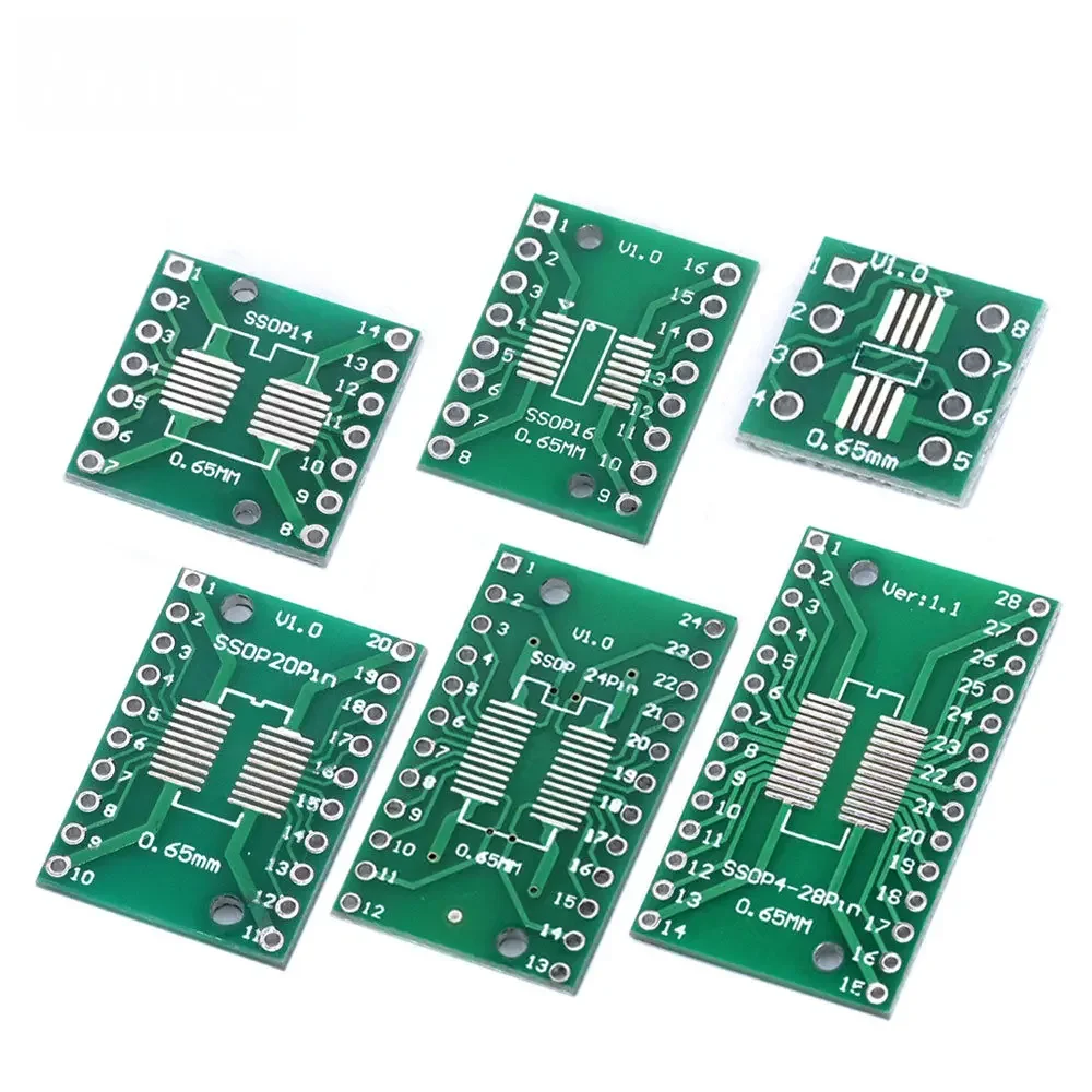 10 個の SOP8 から TSSOP28 アダプターソケッ - Pcb Prototyping Board のレビューと価格