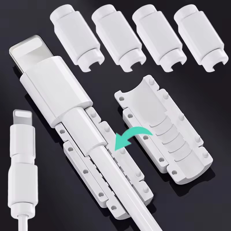 破損防止ケーブルプロテクター ソフトシリコンカバー Appl - Micro Usb Cable のレビューと価格