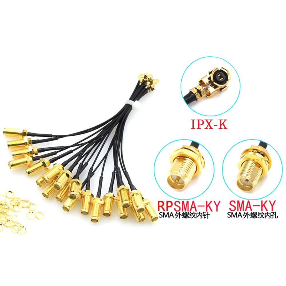 Ap pciのピグテールコネクタ拡張,RP-SMAメスからu - Ipex Connector のレビューと価格
