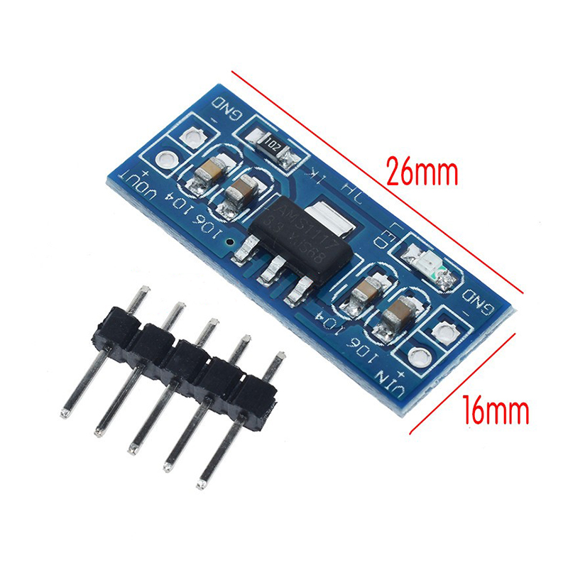 電源モジュール5ピース/ロット,ams1117, 1.2v, - Ams1117 Module のレビューと価格