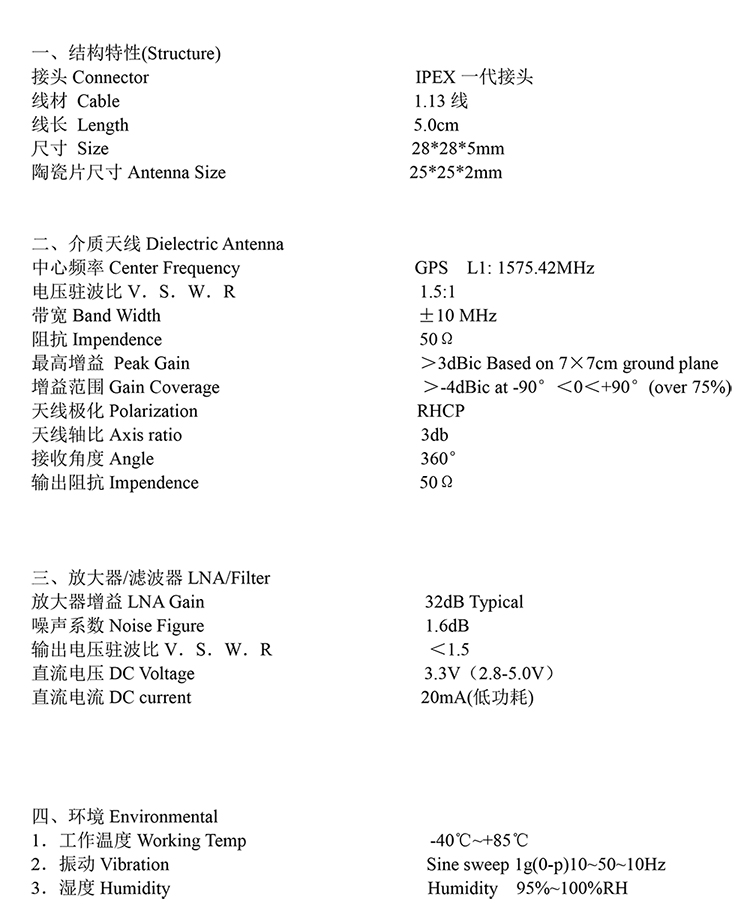 BEITIAN 32db 高利得 GPS アクティブ セラミ - Ipex Connector のレビューと価格