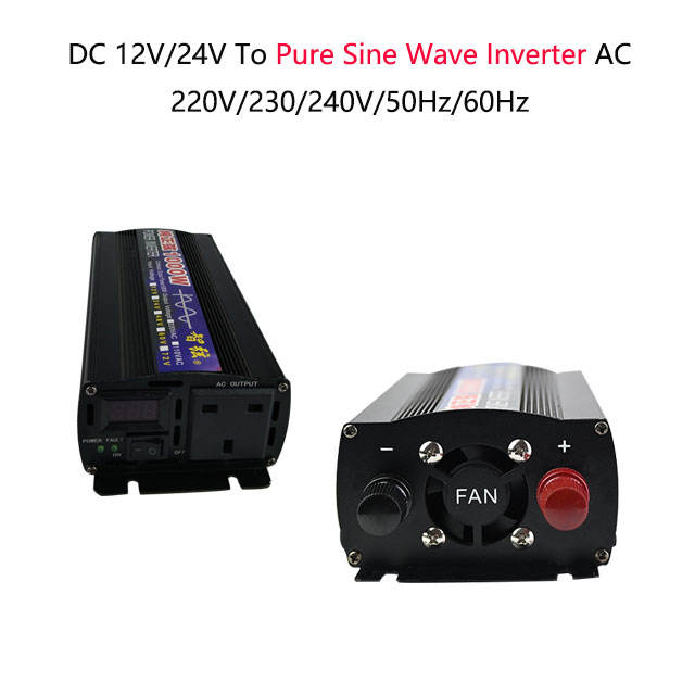 純正弦波インバーター 1000W 500W DC 12V 2 - Dc Dc Converter のレビューと価格