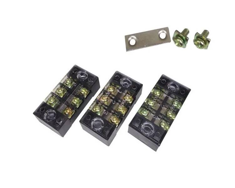 10 個デュアル列銅 TB-1503 ストリップネジ端子台  - Screw Terminal Block のレビューと価格